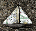 2016 Narragansett Bay Race Chart Driftwood Boat 6.5" Ornament